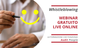 webinar gratuito live online sulle nuove regole del whistleblowing in azienda secondo il decreto 24/2023 e l'ANAC
